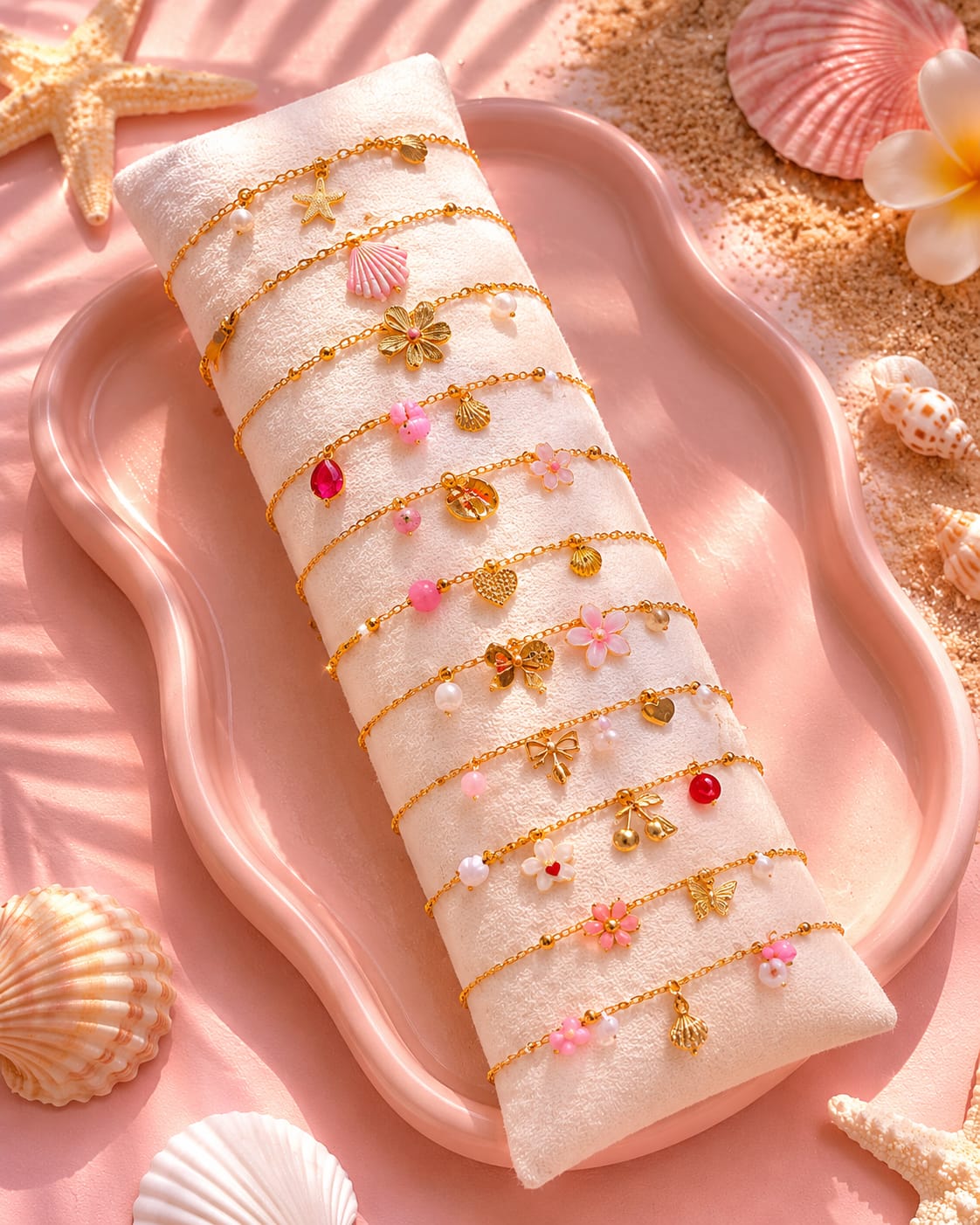 Coffret Eclats de Tendresse - 12 Bracelets Assortis