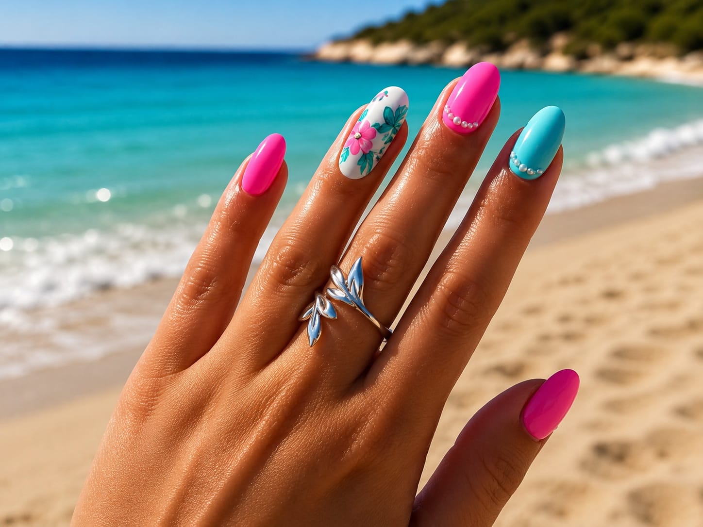 Bague Feuillage